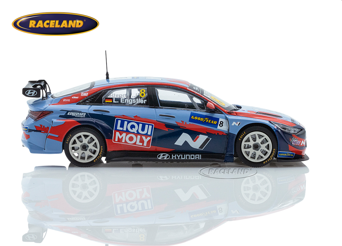 Hyundai Elantra N TCR Liqui Moly 9° race 1 WTCR Germany 2021