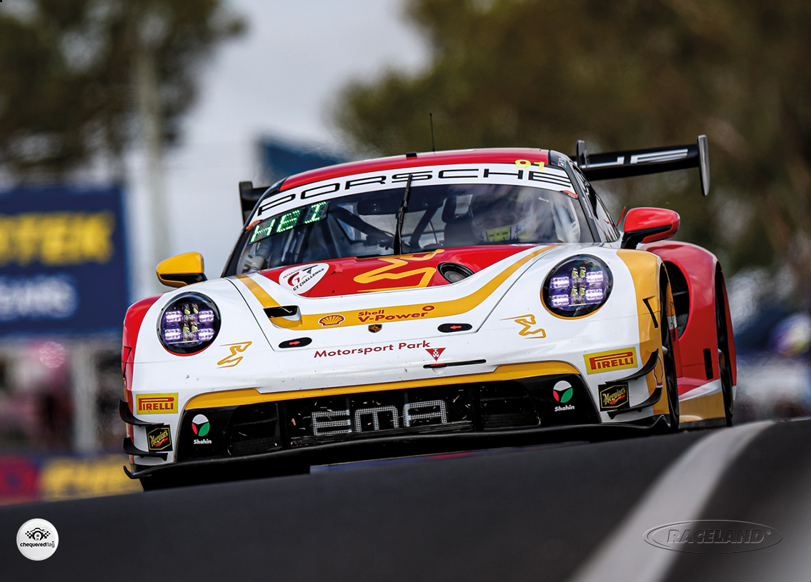 Porsche 911 GT3 R The Bend Motorsport Park 10° Bathurst 12H 2025