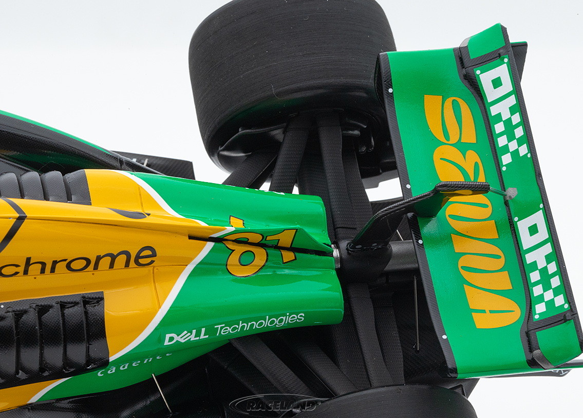 McLaren MCL38 Mercedes F1 Senna livery 2° GP Monaco 2024