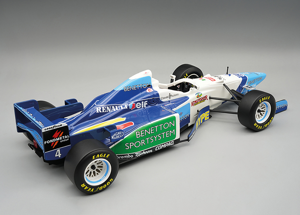 Benetton B196 Renault V10 Mild Seven Monaco GP 1996