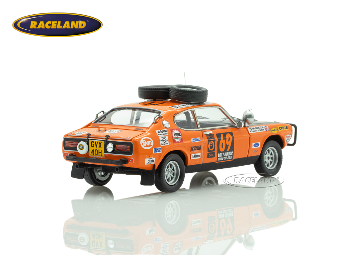 Ford Capri 2300 Team Dunton World Cup Rallye London - Mexico 1970