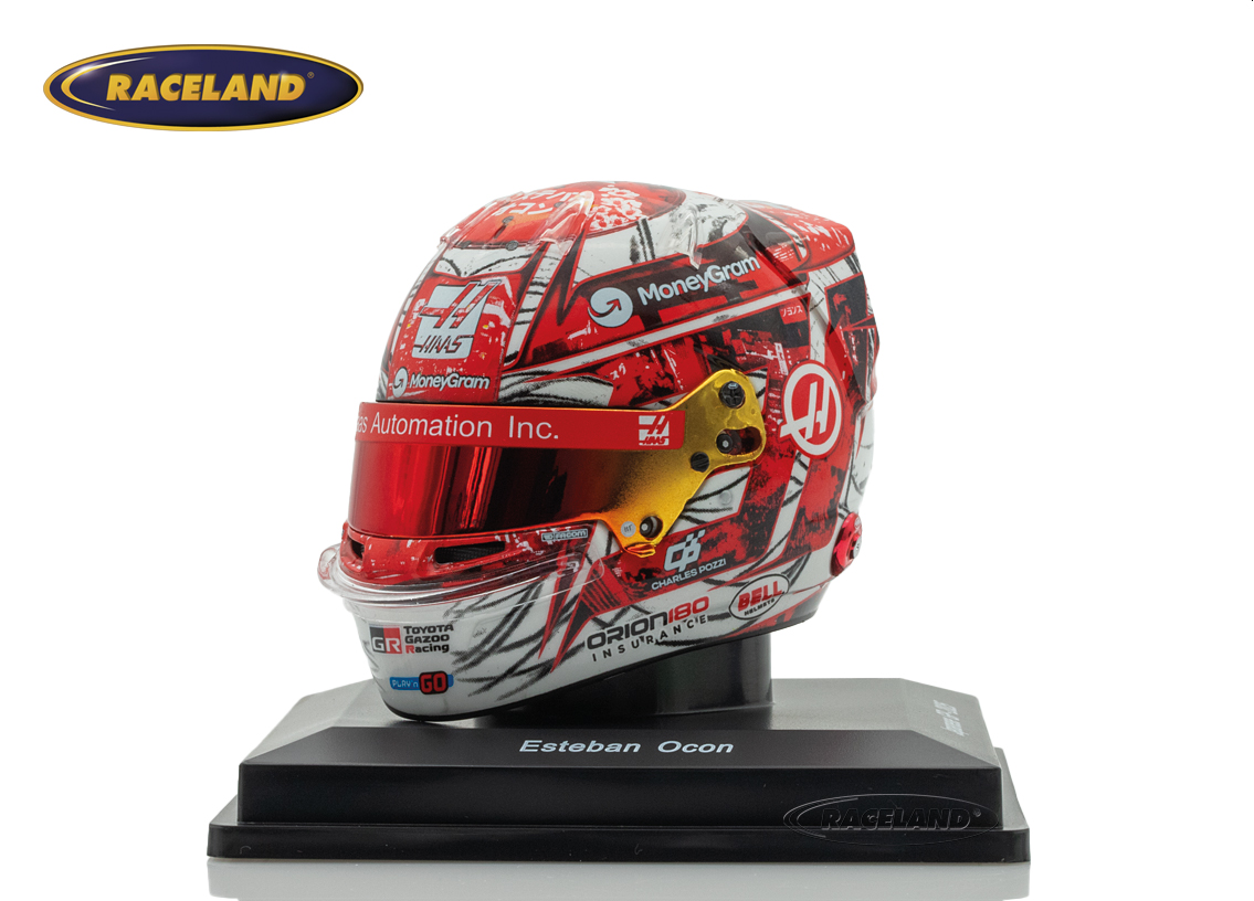 Helmet F1 Team Haas MoneyGram Japanese GP 2025