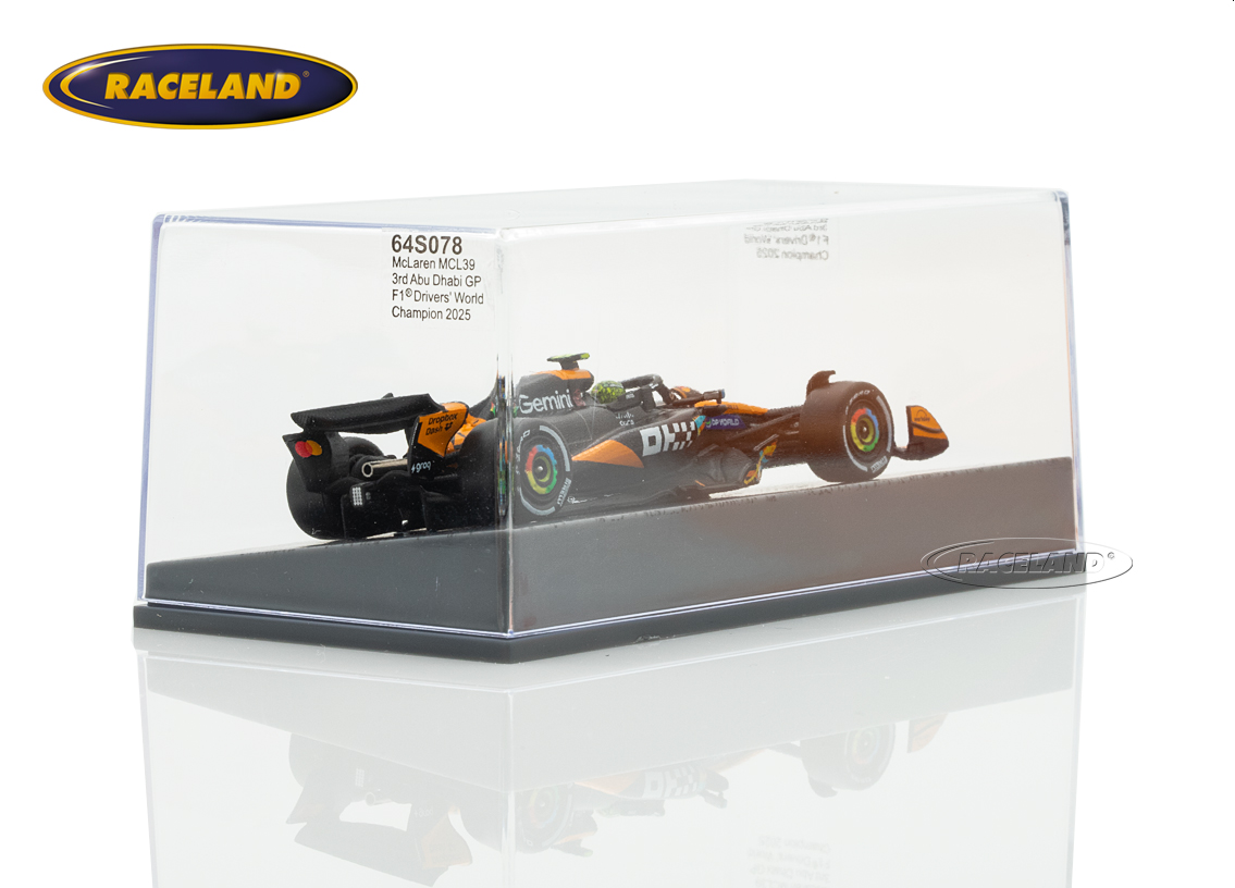 McLaren MCL39 Mercedes F1 3° Abu Dhabi GP World Champion 2025