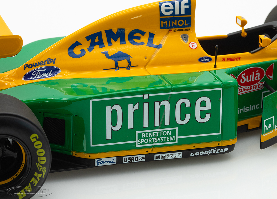 Benetton B193B Cosworth V8 F1 Hungarian GP 1993