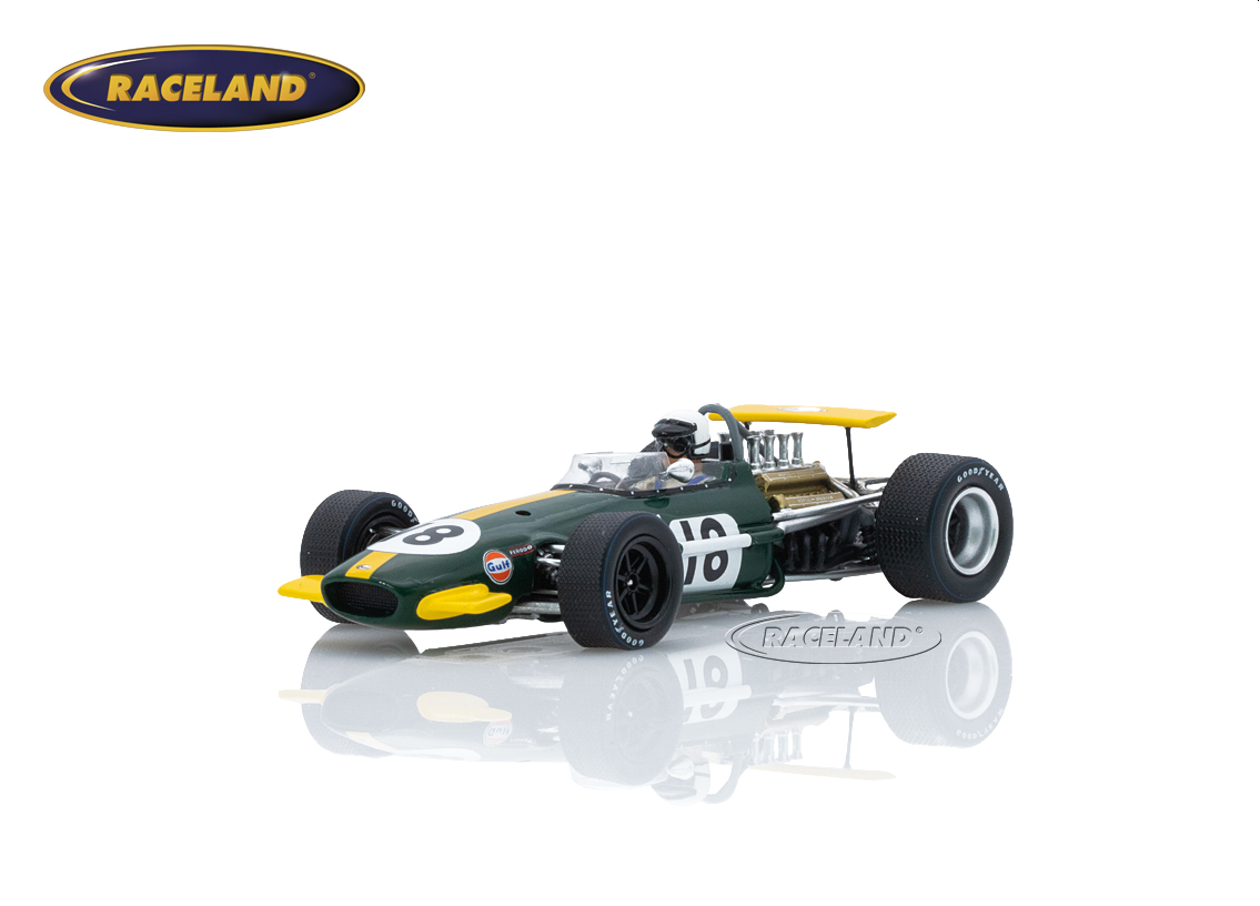 Brabham BT26 Repco V8 F1 Brabham Racing Org. Belgian GP Spa 1968