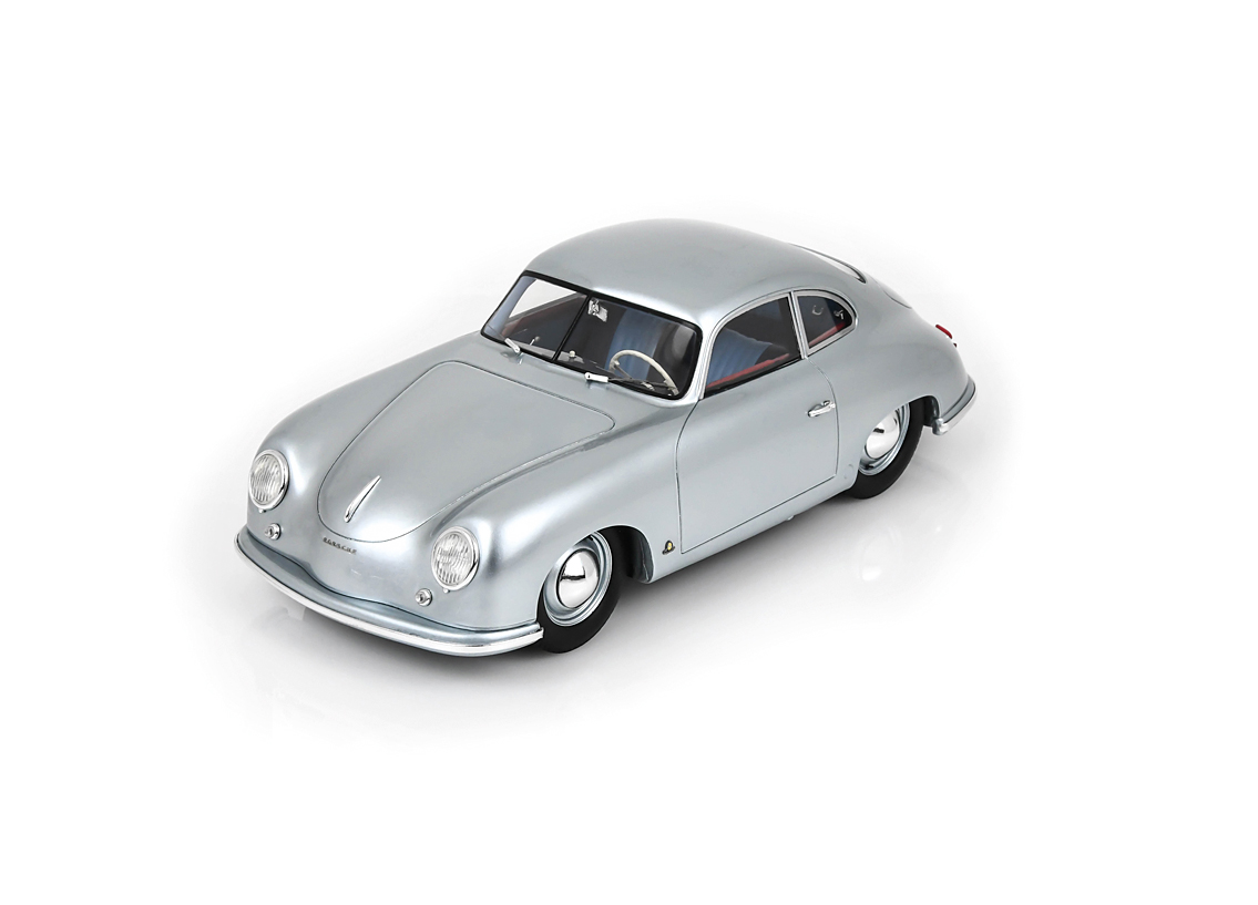 Porsche 356 Pre A 1952 - silver
