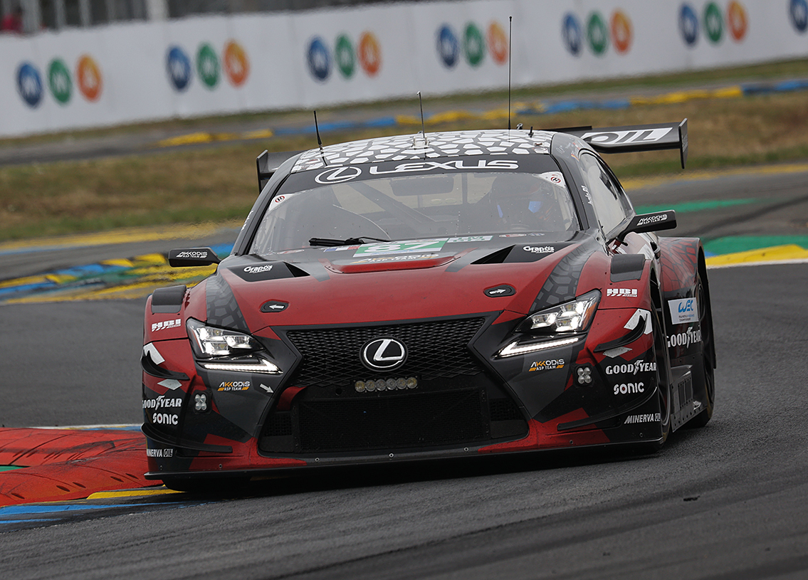 Lexus RC F GT3 Akkodis ASP Team 37° Le Mans 2025