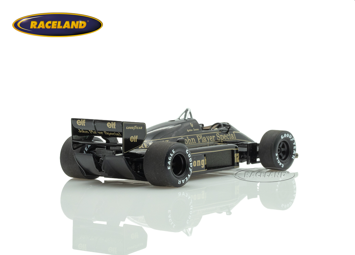 Lotus 98T Renault V6 F1 JPS Team winner US GP Detroit 1986