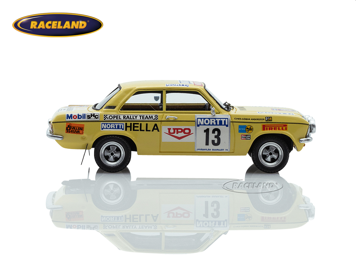 Opel Ascona A Opel Rally Team 8° 1000 Lakes Rally 1974
