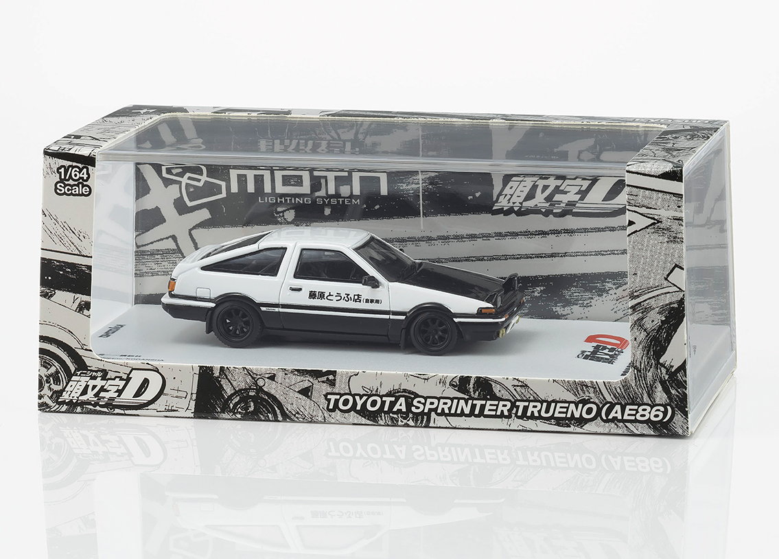 Toyota Sprinter Initial D 1995 with LED front and rear lights