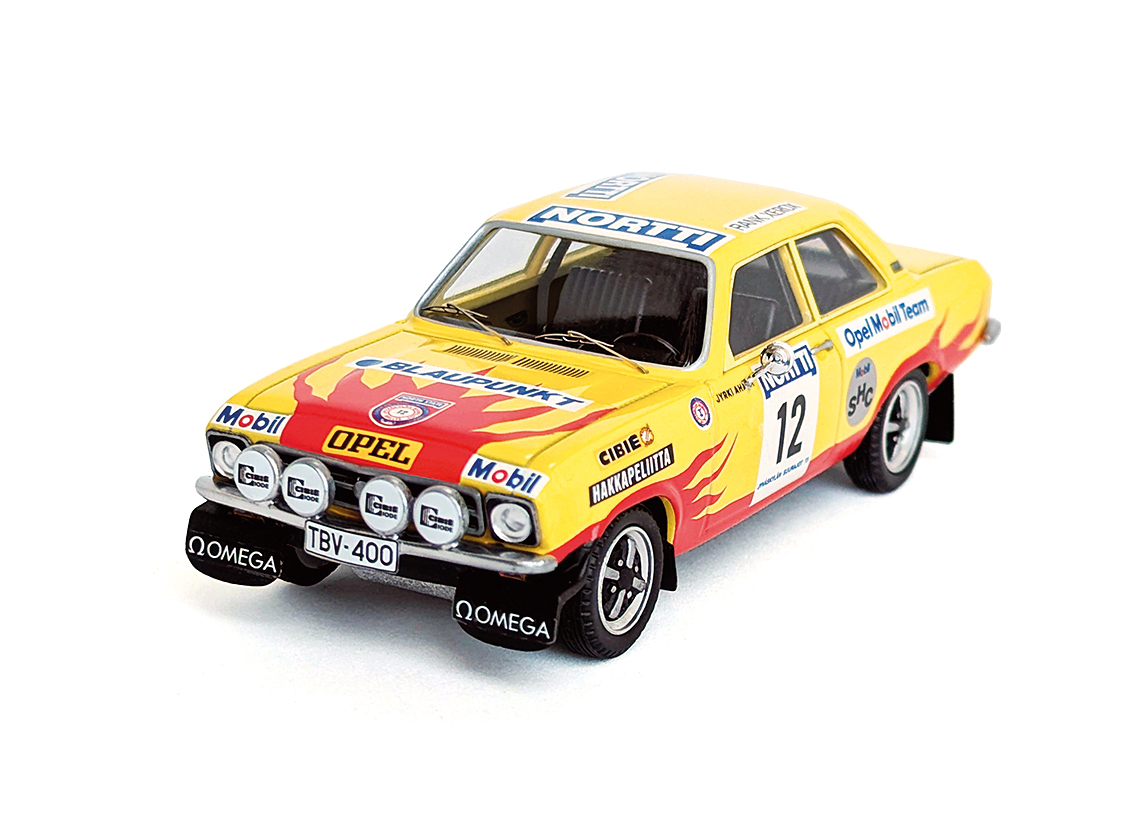 Opel Ascona 10° Rallye of the 1000 Lakes 1973