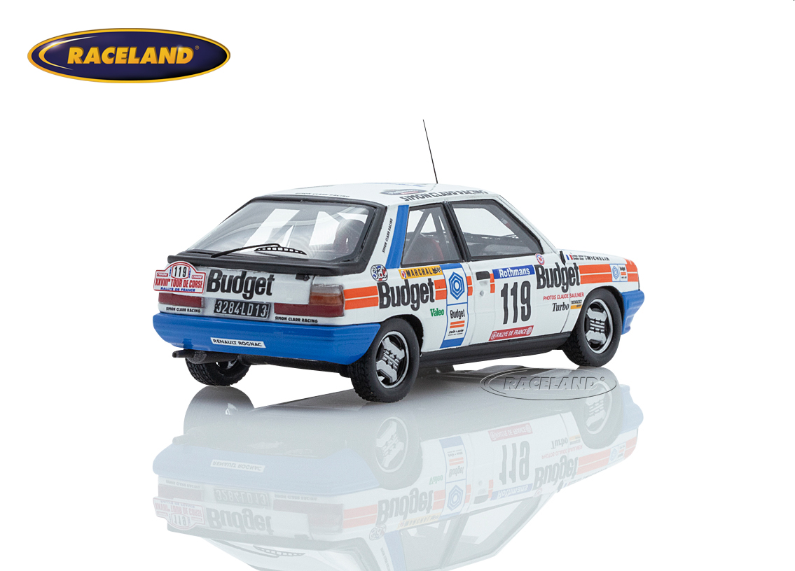 Renault 11 Turbo Budget 21° Tour de Corse Rally of France 1984