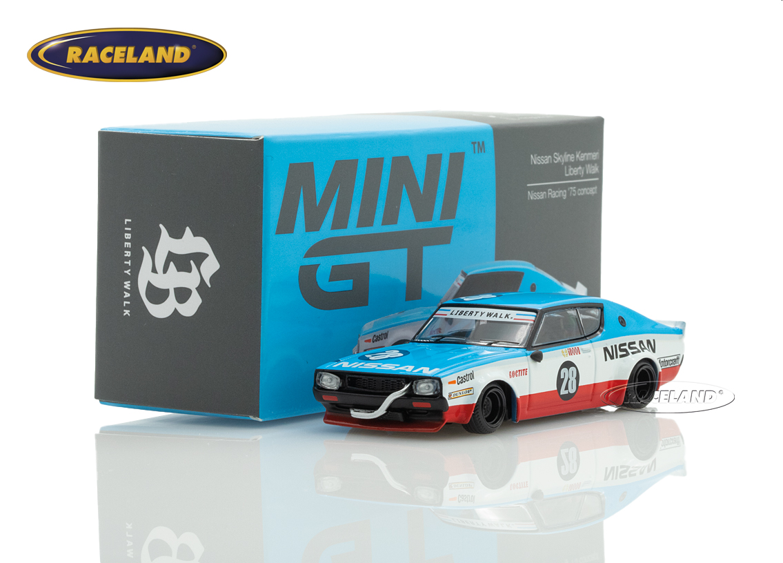 Nissan GT-R (KPGC110) Skyline Kenmeri Liberty Walk Racing 75 Concept 2024