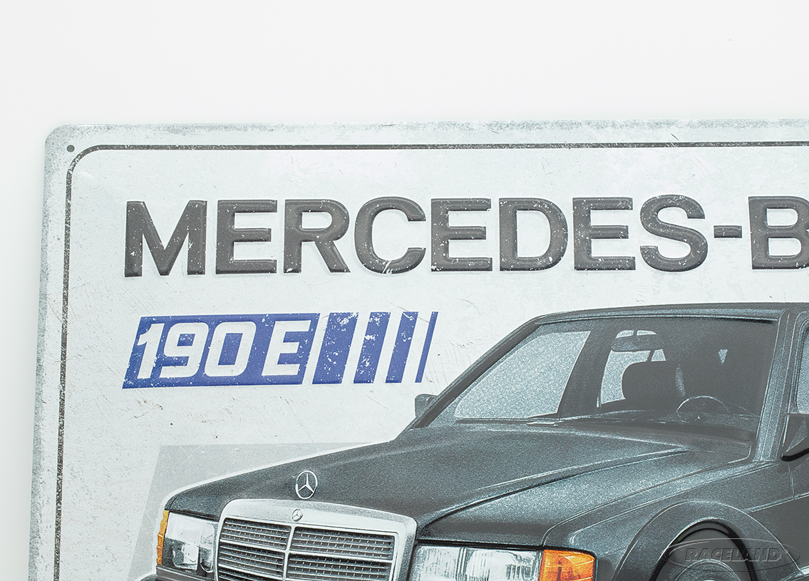 Tin sign Mercedes 190 Evo II 30 x 40cm