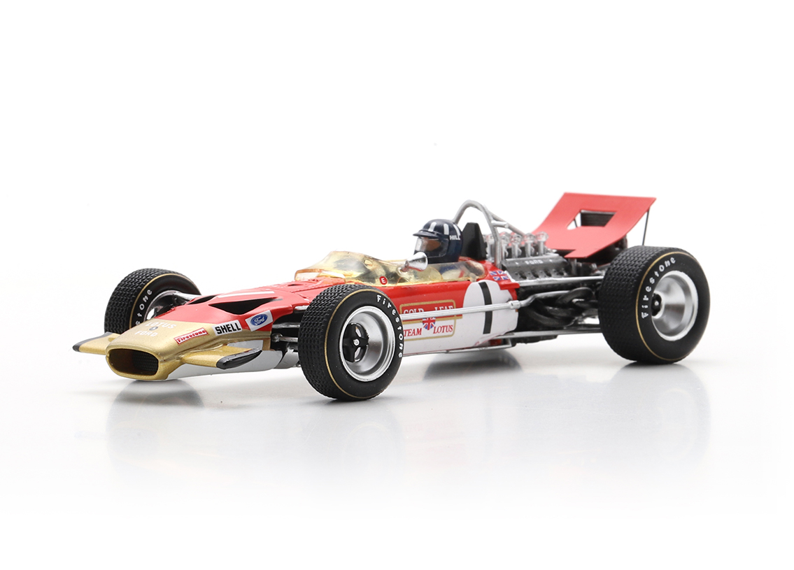 Lotus 49B Cosworth V8 F1 Gold Leaf winner Monaco GP 1969