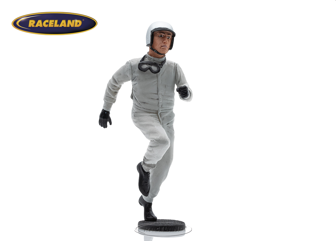 Figurine racing driver 2 Le Mans Start 1960s and 1970s