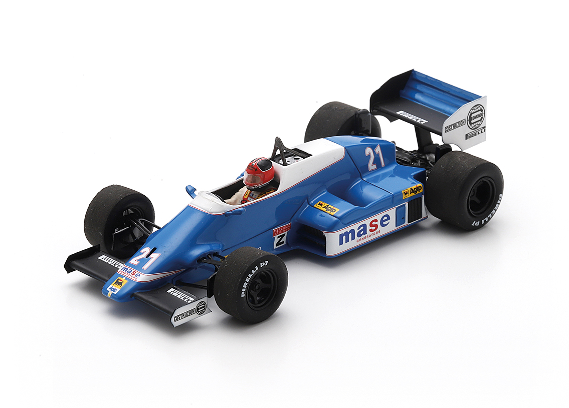 Osella FA1F Alfa Romeo V8 F1 Osella Squadra Corse Brazilian GP 1986