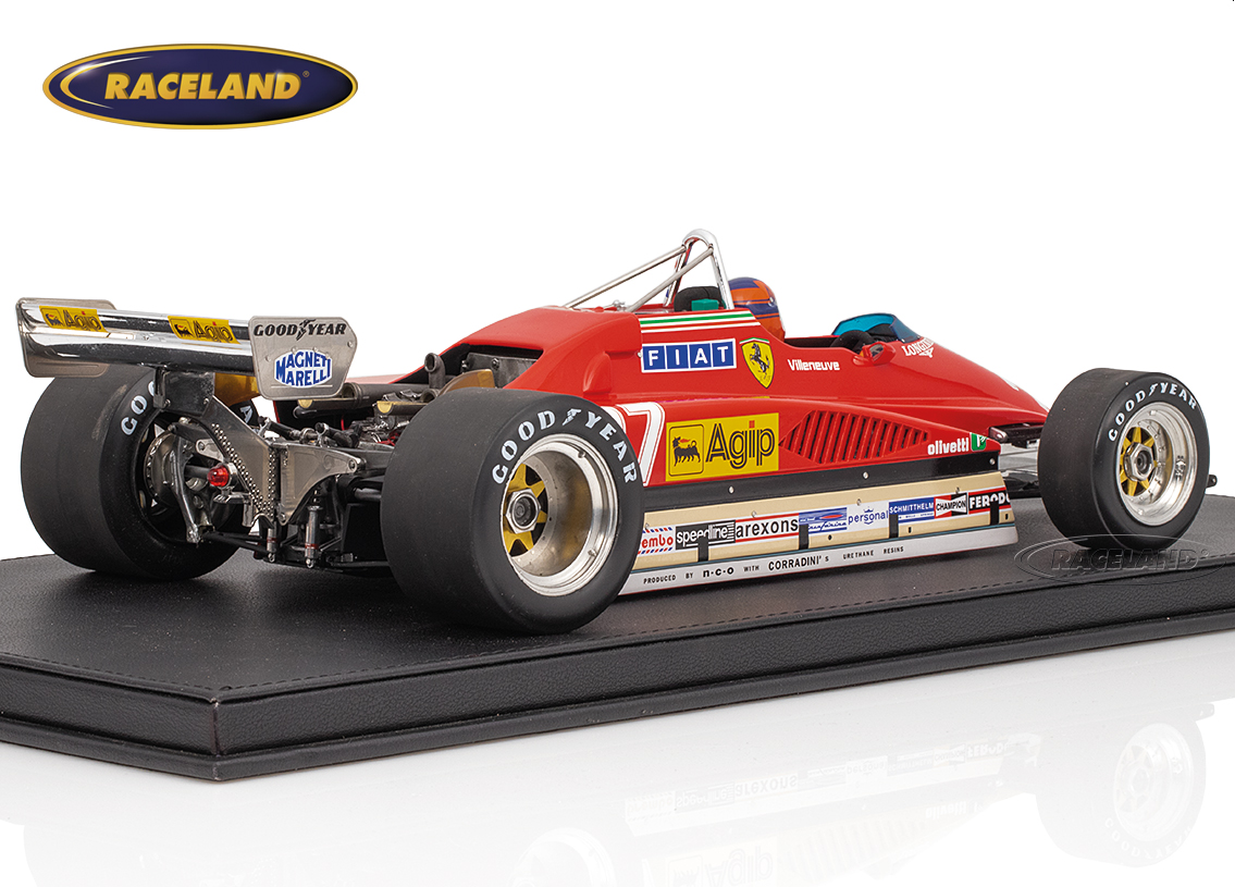 Ferrari 126C2 F1 Scuderia Ferrari Belgian GP Zolder 1982