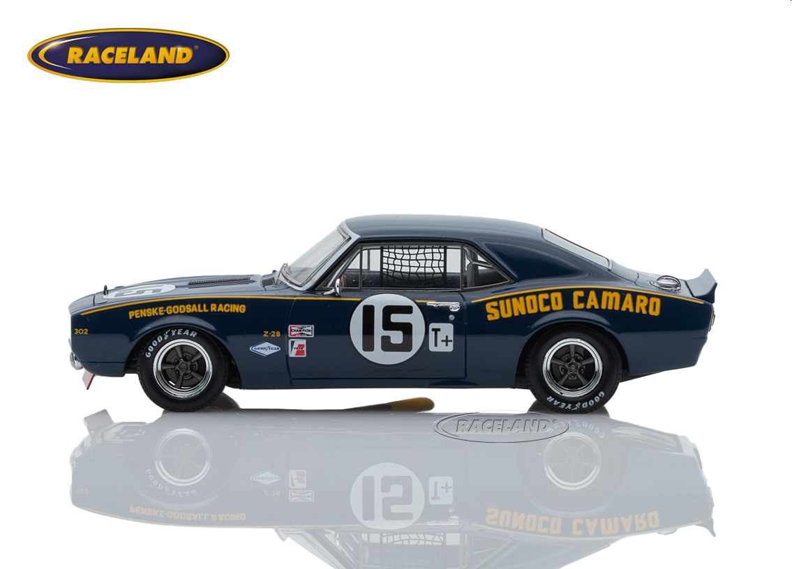 Chevrolet Camaro I Z28 Roger Penske Sunoco 3° 12H Sebring 1968 winner TA5.0