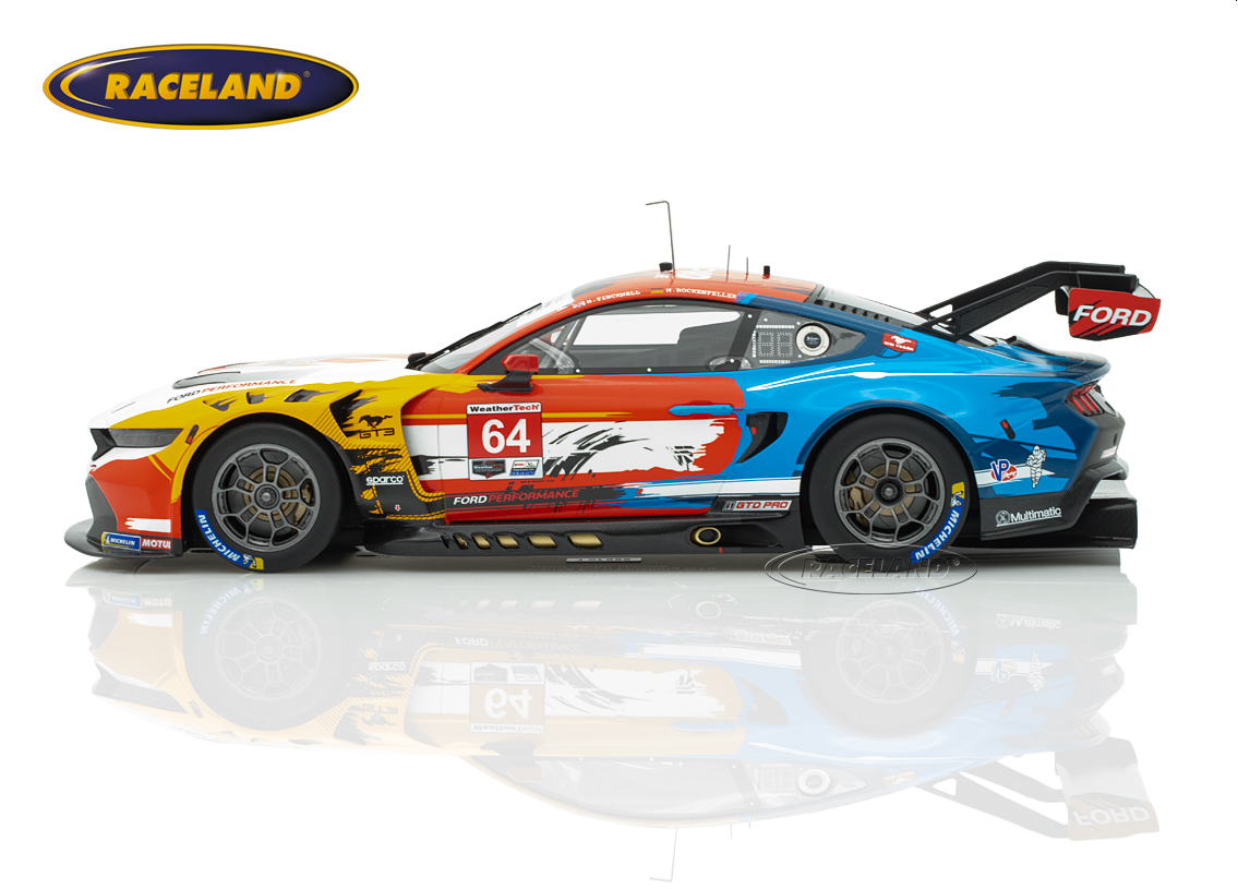 Ford Mustang GT3 Multimatic Motorsports 24° Laguna Seca IMSA 2024