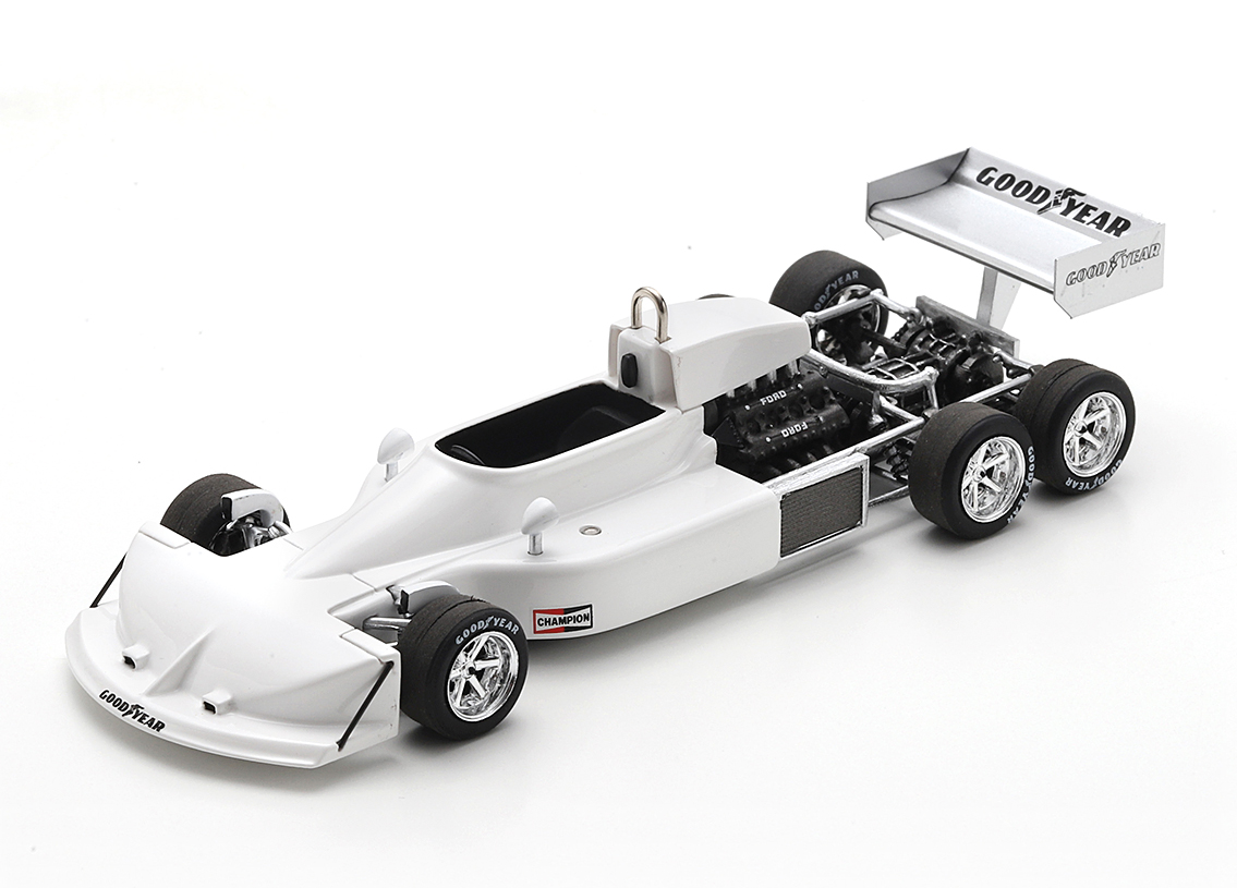 March 2-4-0 Cosworth 6-wheeler F1 presentation Bicester 1976