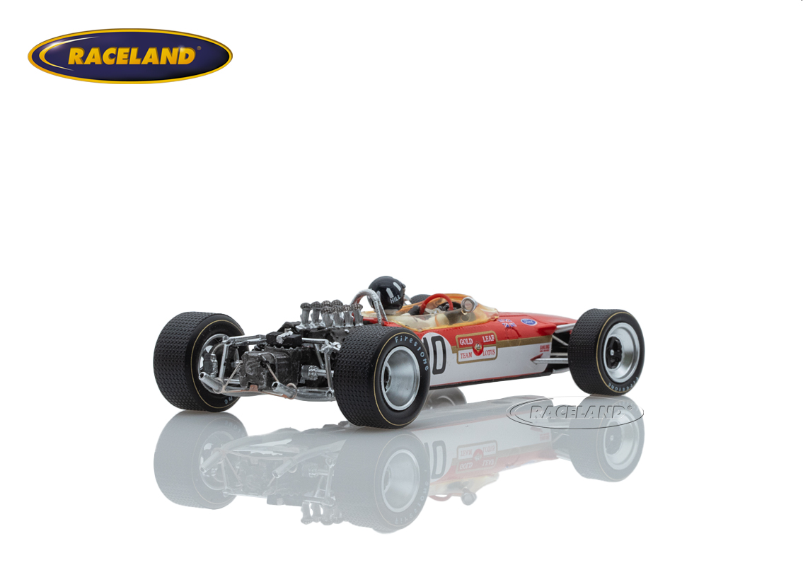 Lotus 49 Cosworth V8 F1 Gold Leaf Team winner Spanish GP World Champion 1968