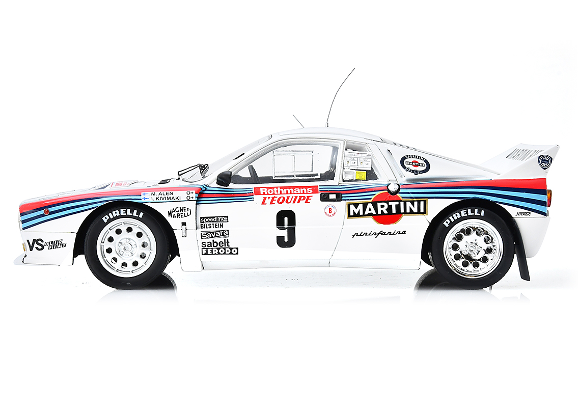 Lancia 037 Rallye Martini Racing winner Tour de Corse 1983