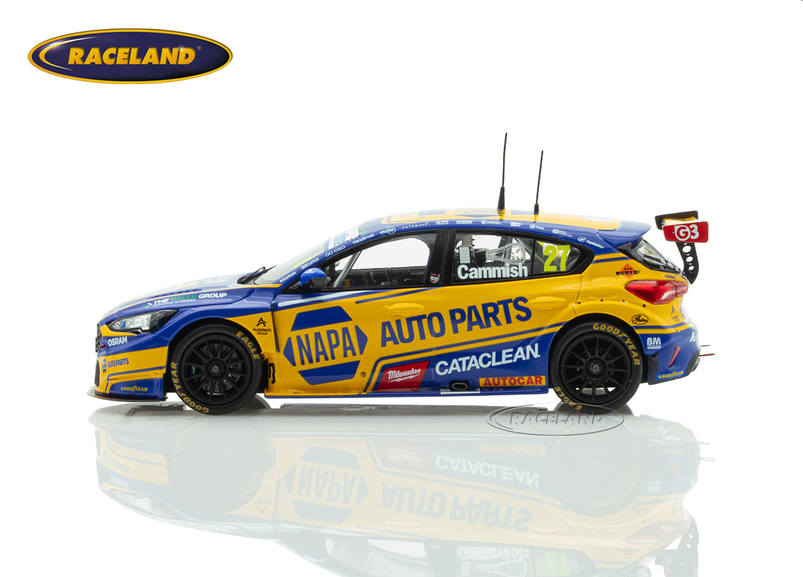 Ford Focus NAPA Racing UK winner race 1 BTCC Snetterton 2025