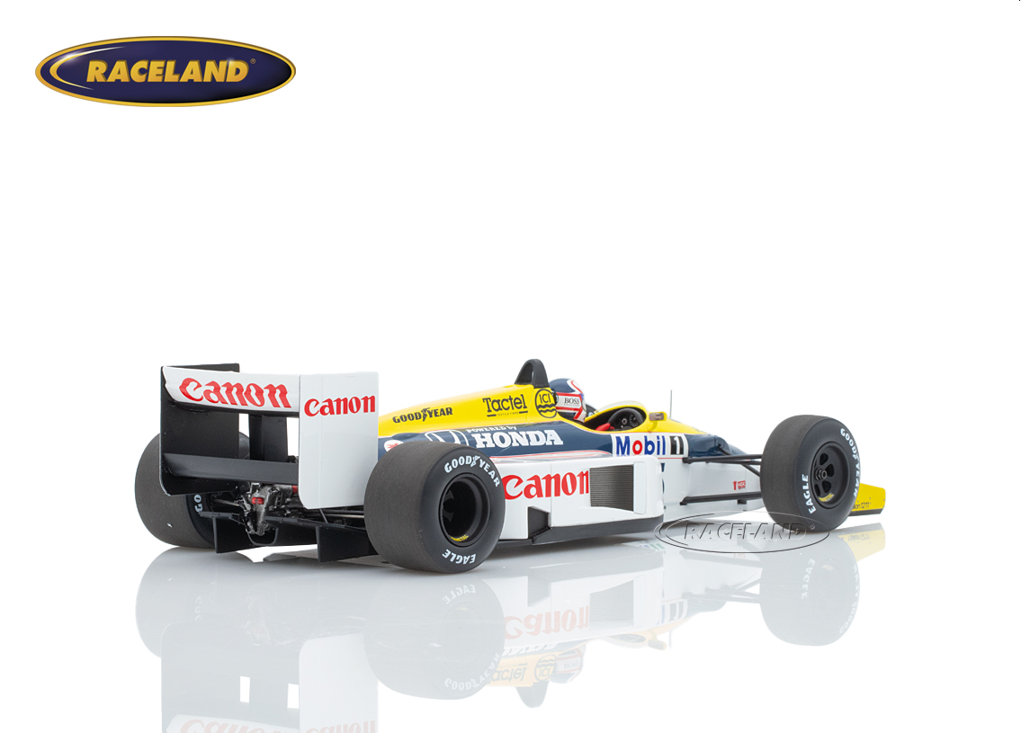 Williams FW11 Honda V6 F1 Canon winner British GP 1986