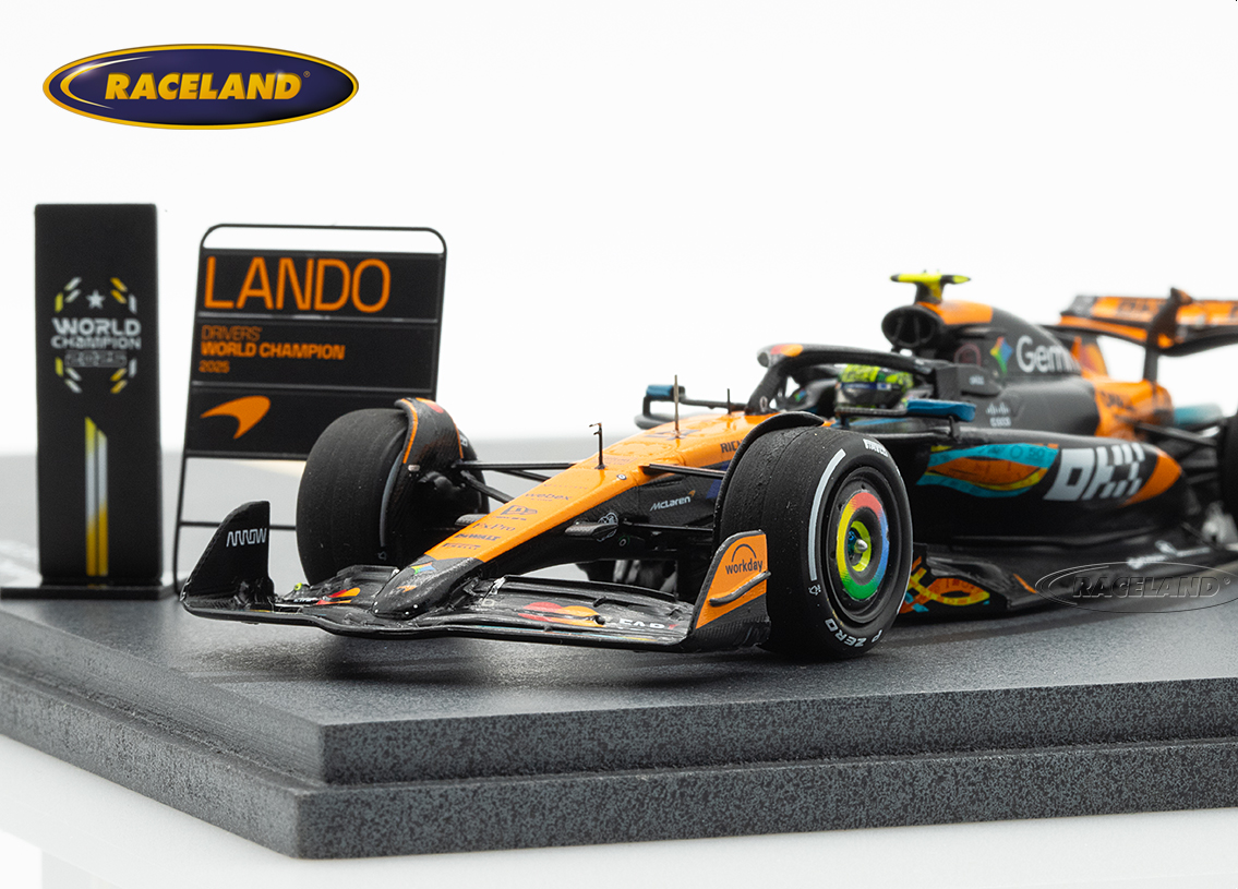 McLaren MCL39 Mercedes F1 3° Abu Dhabi GP World Champion 2025