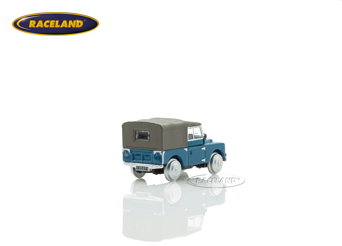 Land Rover railroad version 1955 - blue
