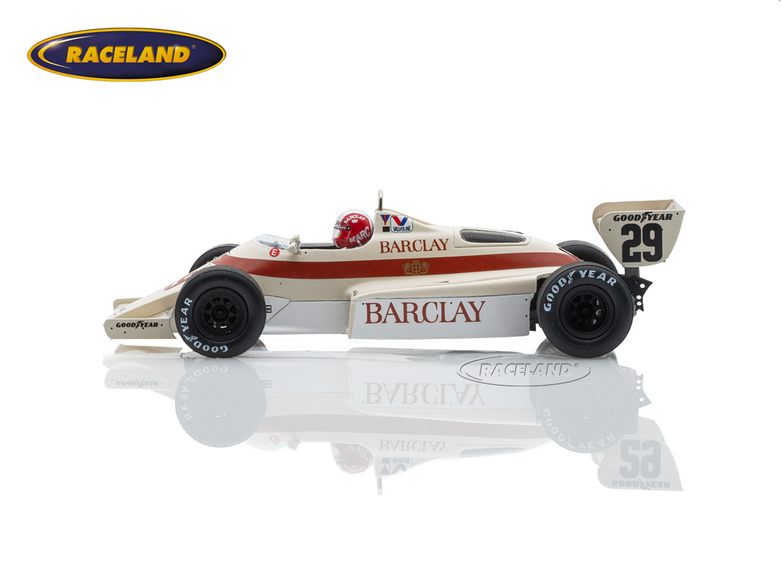 Arrows A6 Cosworth V8 F1 11° Belgian GP 1983