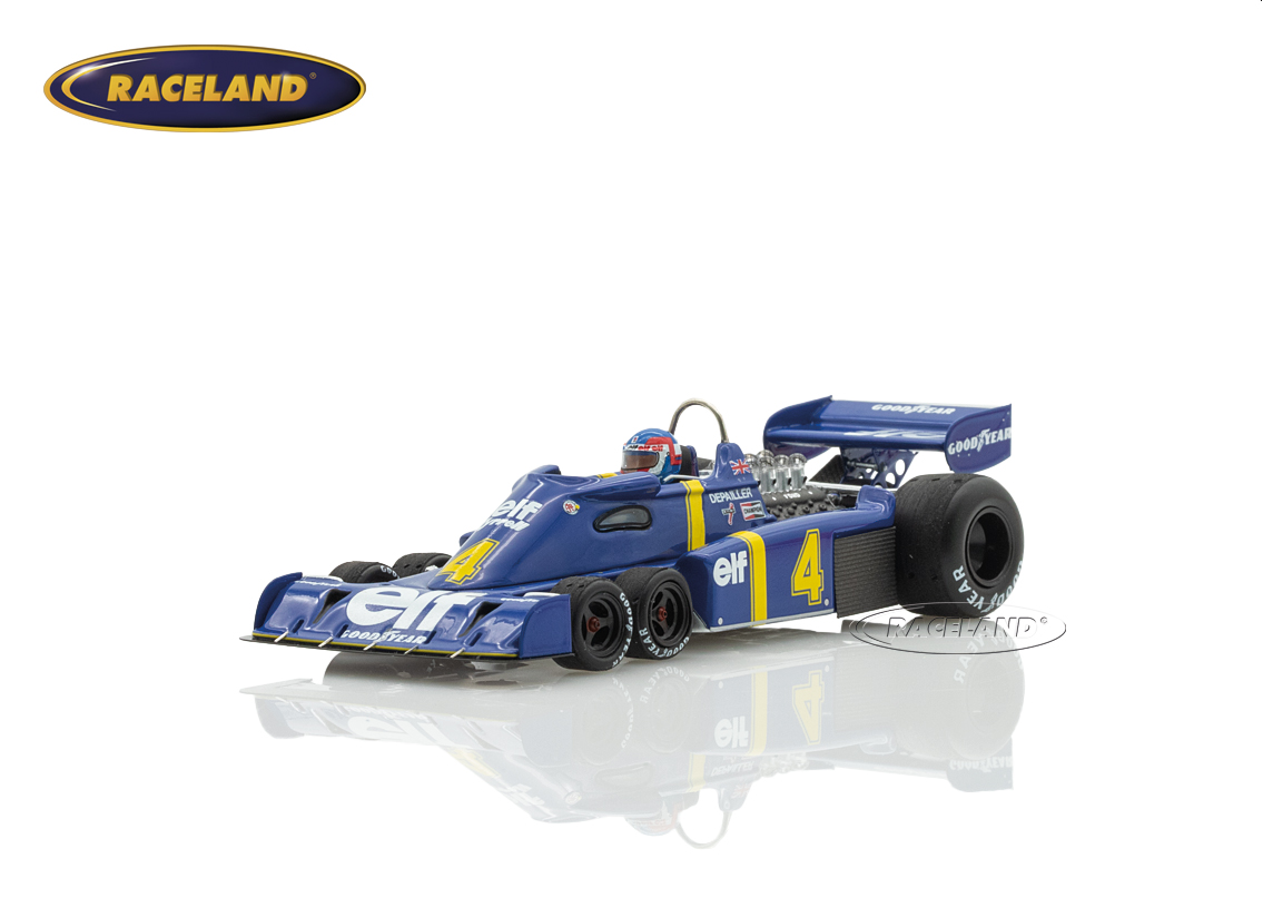 Tyrrell P34 Cosworth V8 elf Team Tyrrell F1 2° Swedish GP Anderstorp 1976