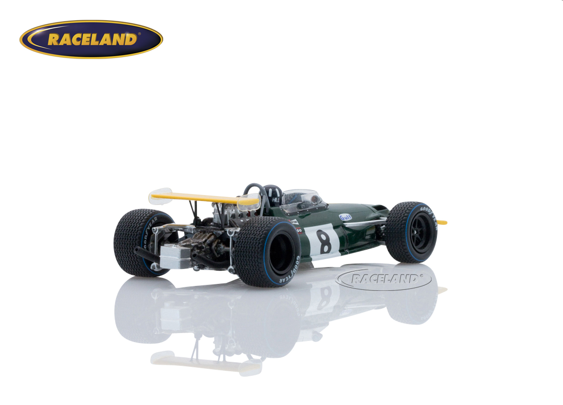 Brabham BT26A Cosworth V8 F1 MRD practice British GP Silverstone 1969