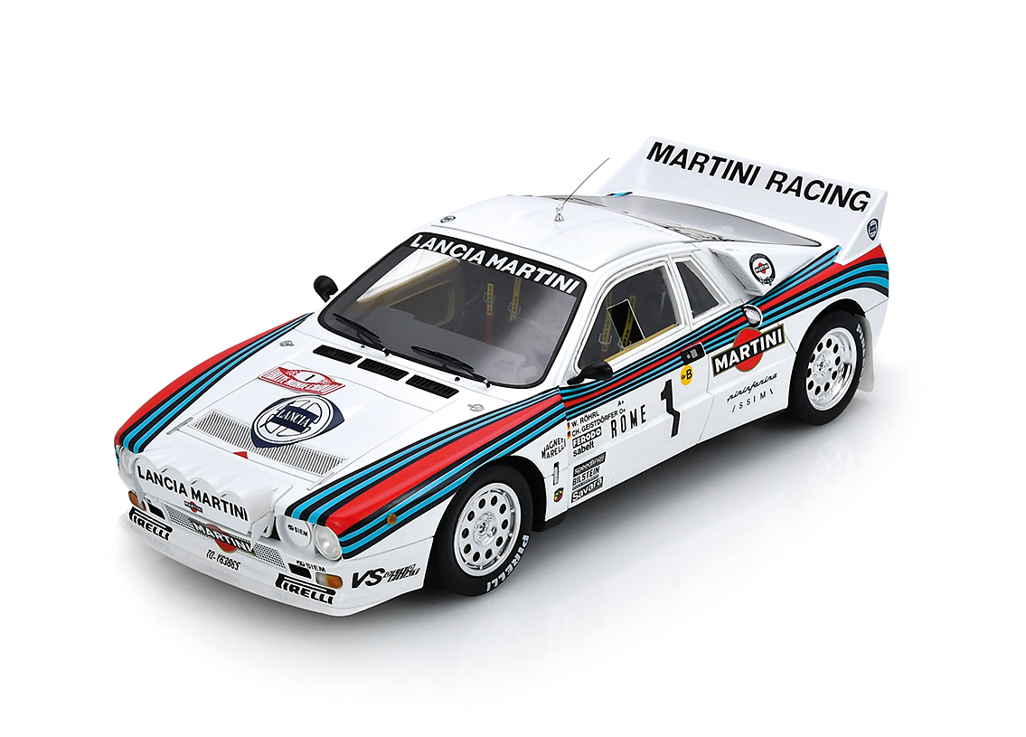 Lancia 037 Rally Martini Racing winner Rallye Monte Carlo 1983