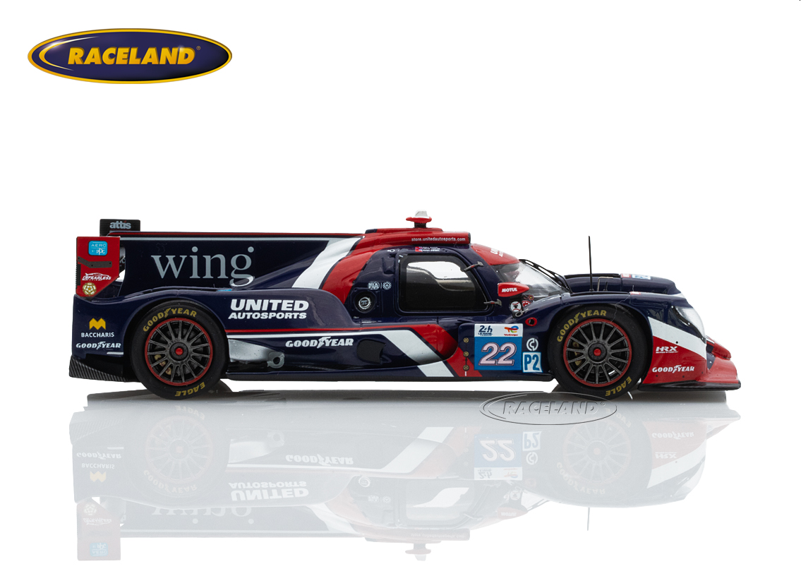 Oreca 07 Gibson United Autosports winner LMP2 15° Le Mans 2024