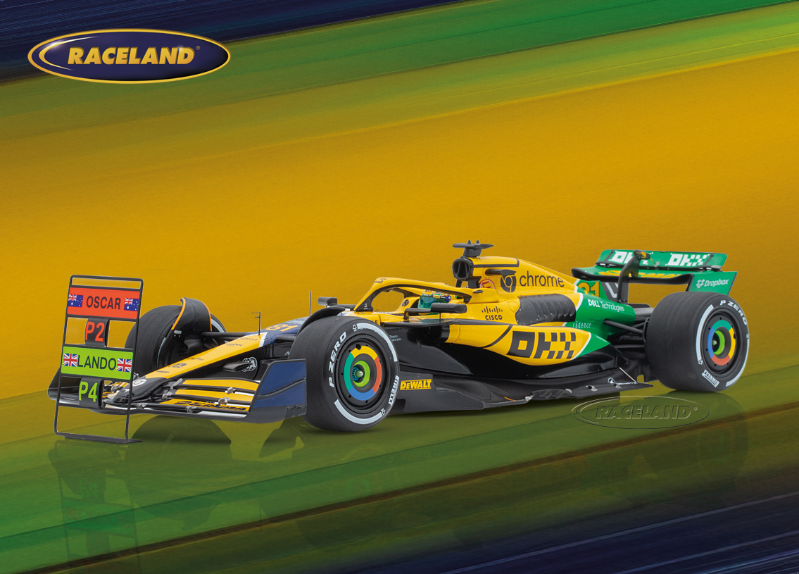 McLaren MCL38 Mercedes F1 Senna livery 2° GP Monaco 2024