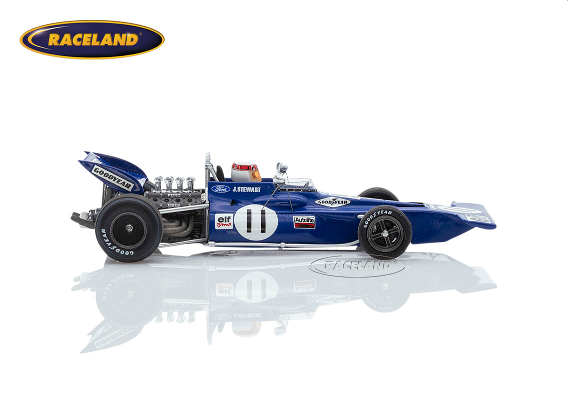 Tyrrell 003 Cosworth V8 F1 Elf Team winner GP Monaco 1971 World Champion