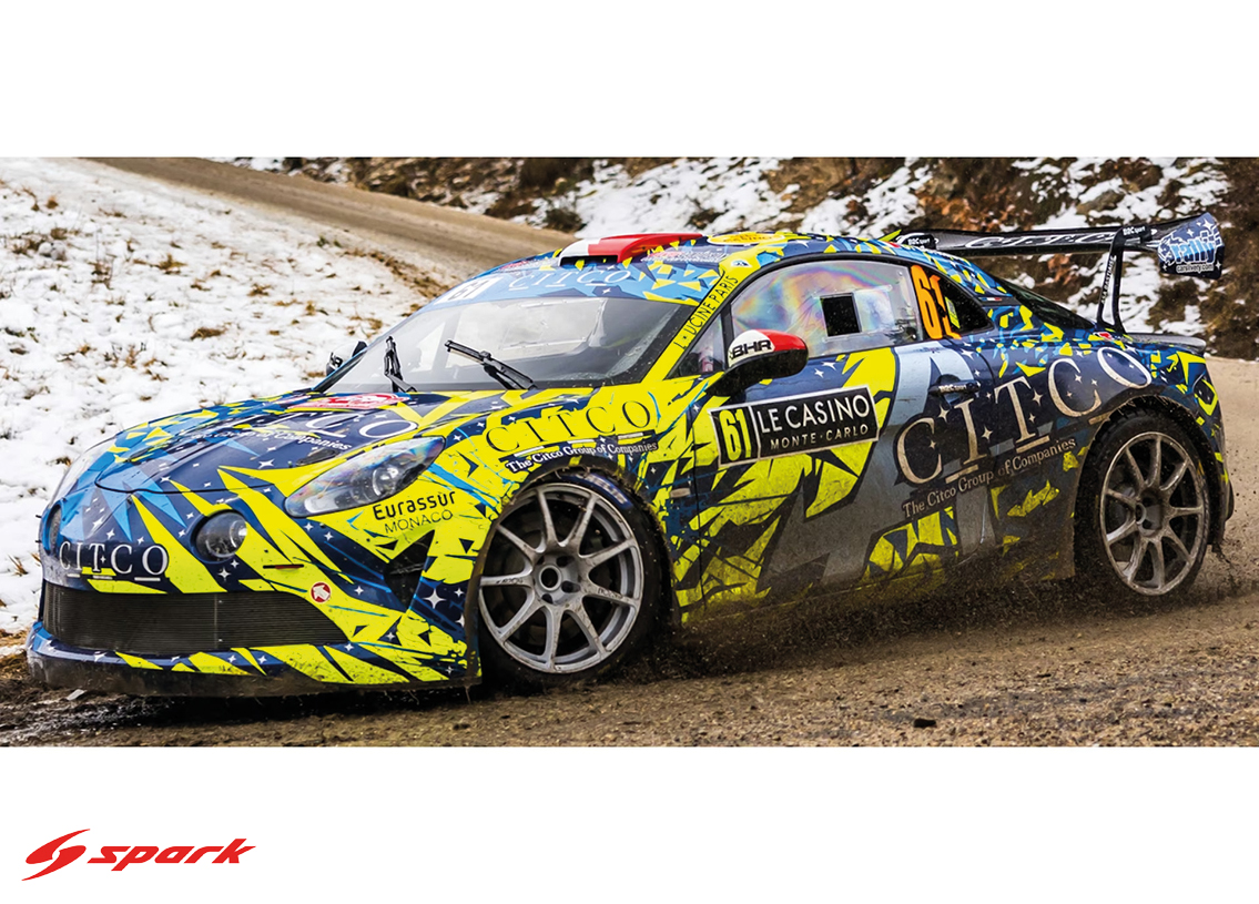 Alpine A110 Rally RGT 42° Rallye Monte Carlo 2026