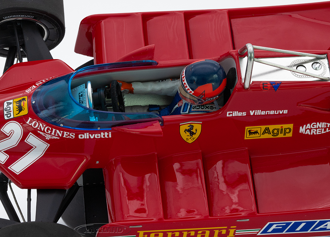 Ferrari 126CX Comprex supercharger F1 practice GP USA West Long Beach 1981