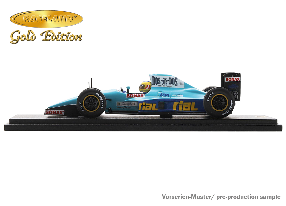 March CG911B Ilmor V10 Rial 16° German GP Hockenheim 1992