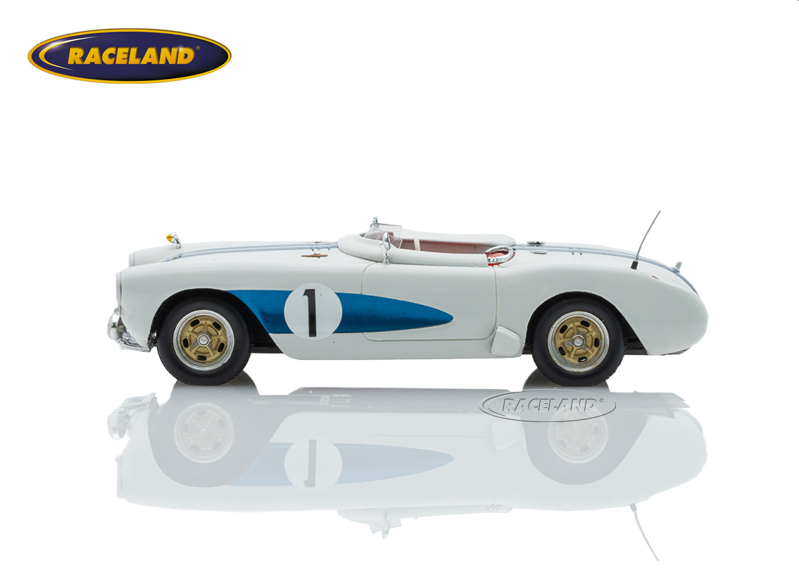 Chevrolet Corvette C1 Special Raceway Ent. 9° 12H Sebring 1956 winner S 8.0