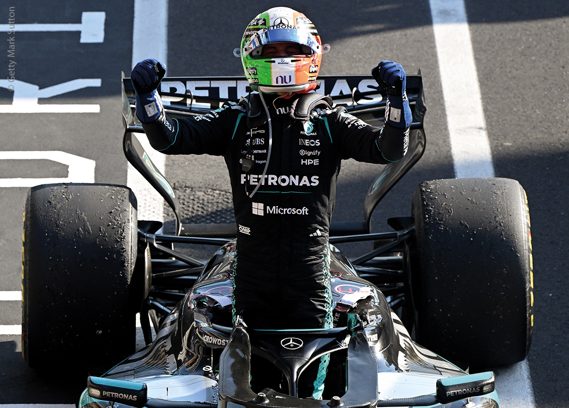 Mercedes F1 W17 AMG Petronas F1 winner Italian GP 2026