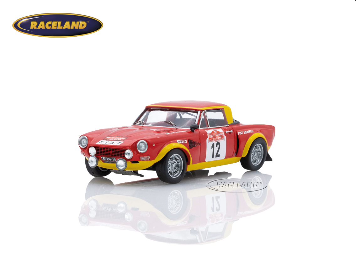Fiat 124 Abarth Rallye Team Fiat 2° Rallye San Remo 1974