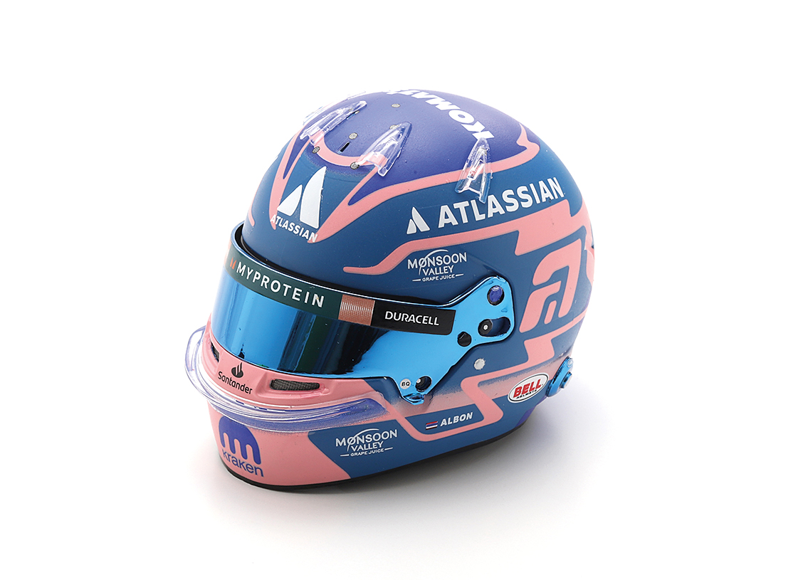 Helmet F1 Team Williams Atlassian Racing 2025