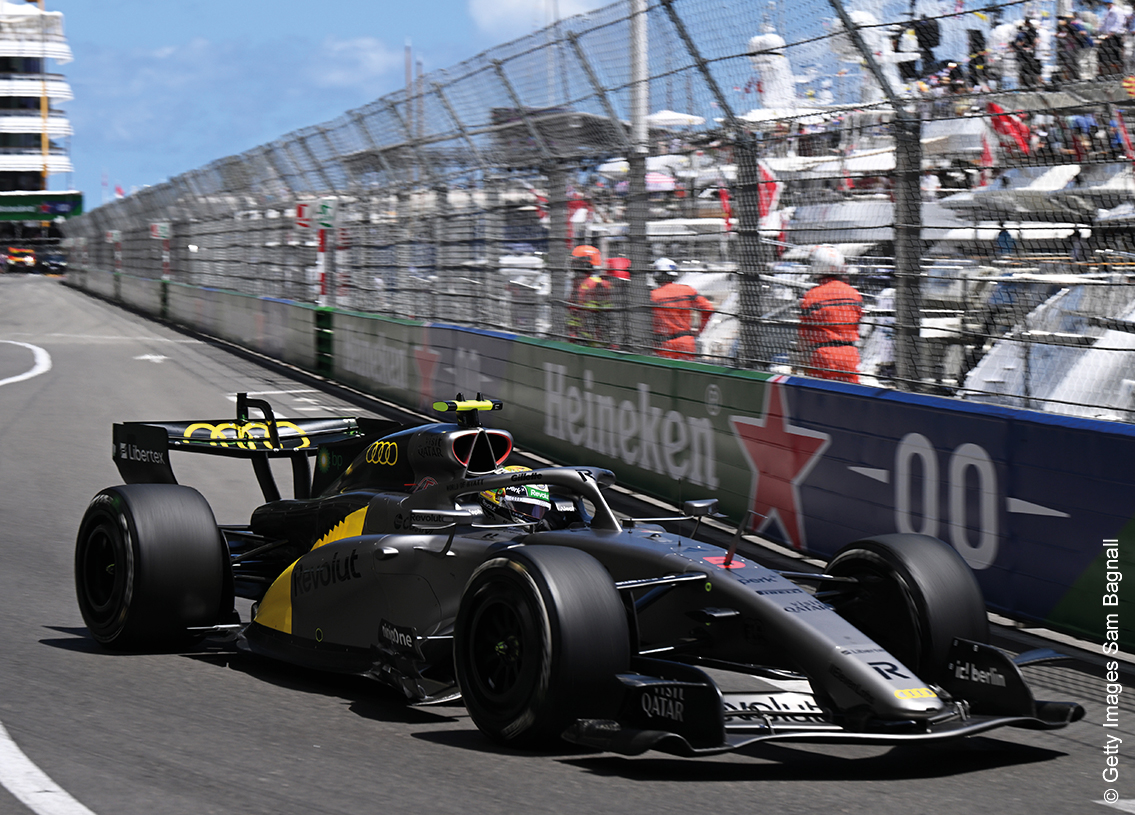 Audi R26 Revolut F1 11° Monaco GP 2026