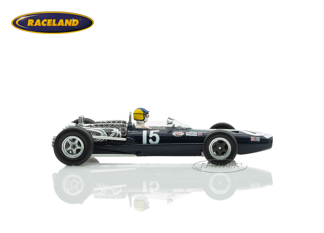 BRM P261 V12 F1 Bernard White Racing 6° Gold Cup Oulton Park 1968