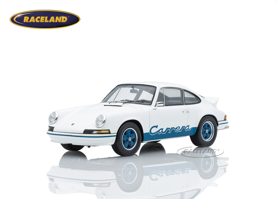 Porsche 911 2.7 RS presentation 1972 - white and blue