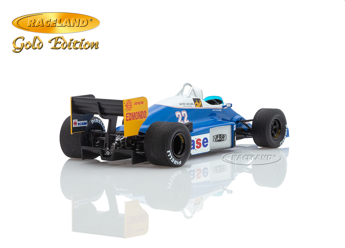 Osella FA1H Alfa Romeo V8 Turbo F1 Belgian GP 1986