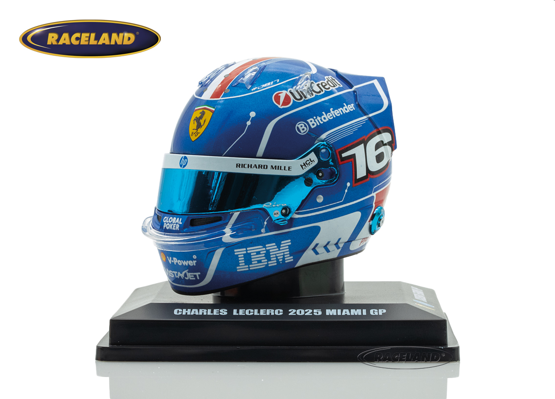 Helmet Scuderia Ferrari F1 Miami GP 2025
